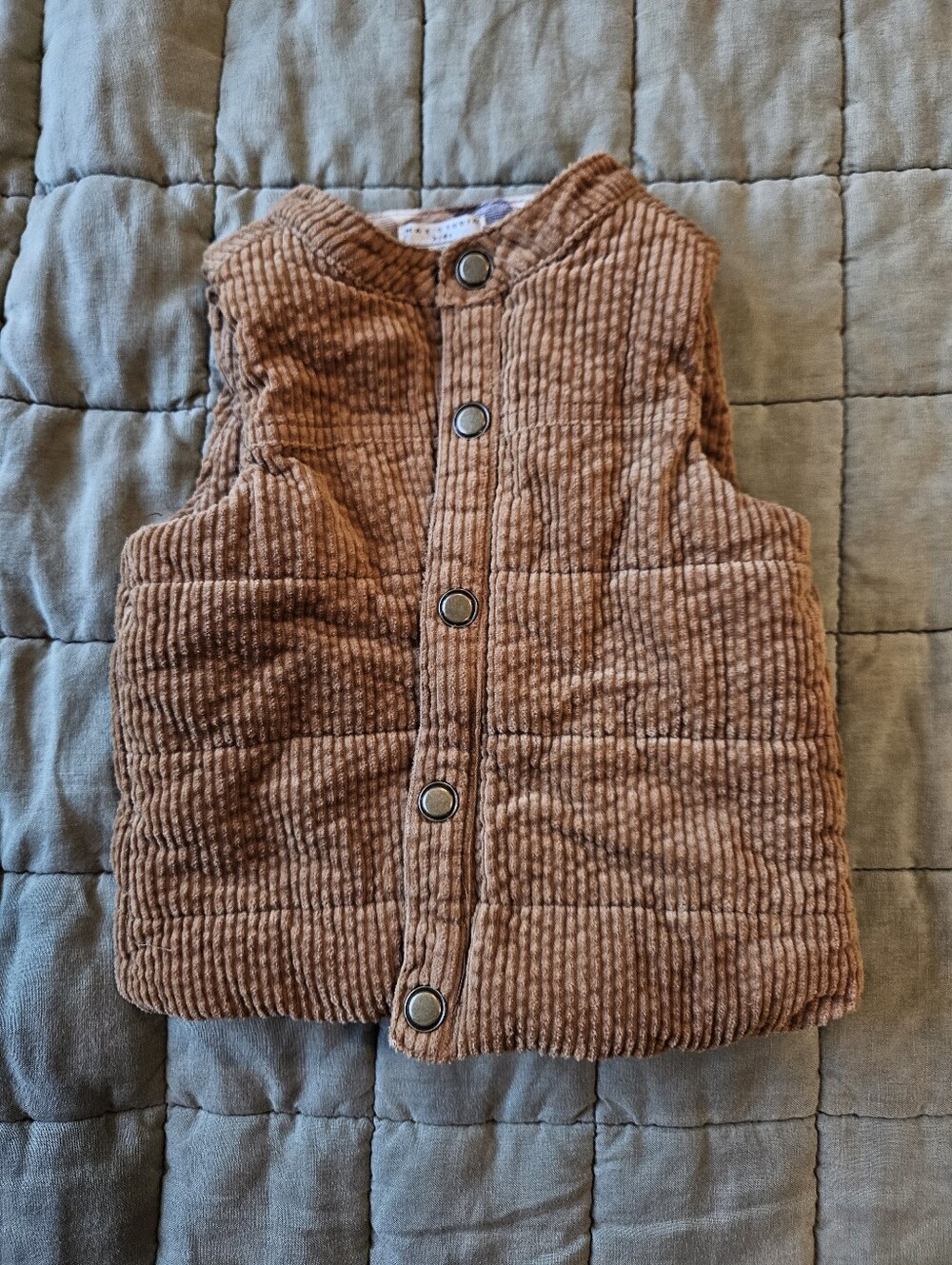 Max Studio Kids Corduroy Puffer Vest